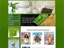 Tablet Screenshot of greendevil.com